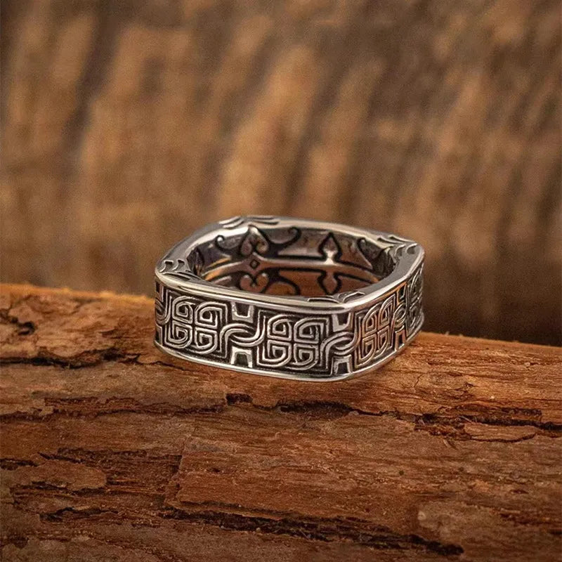Aziel Steel Ring — Allyours Closet (view 3)