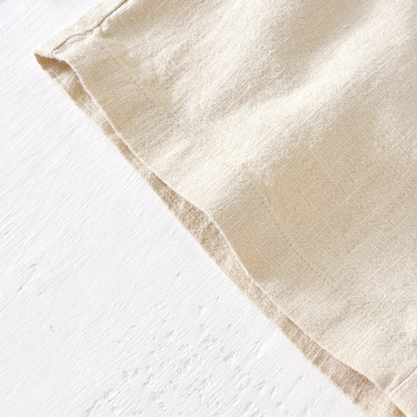 Marston Linen Blend Shorts — Allyours Closet (view 10)