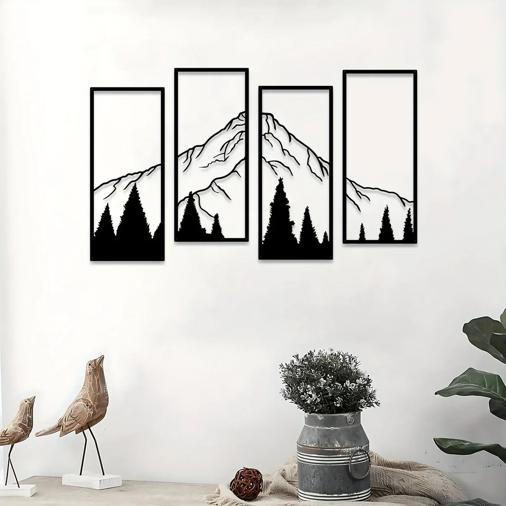 Mountain Peak Wall Art — Allyours Closet (view 2)