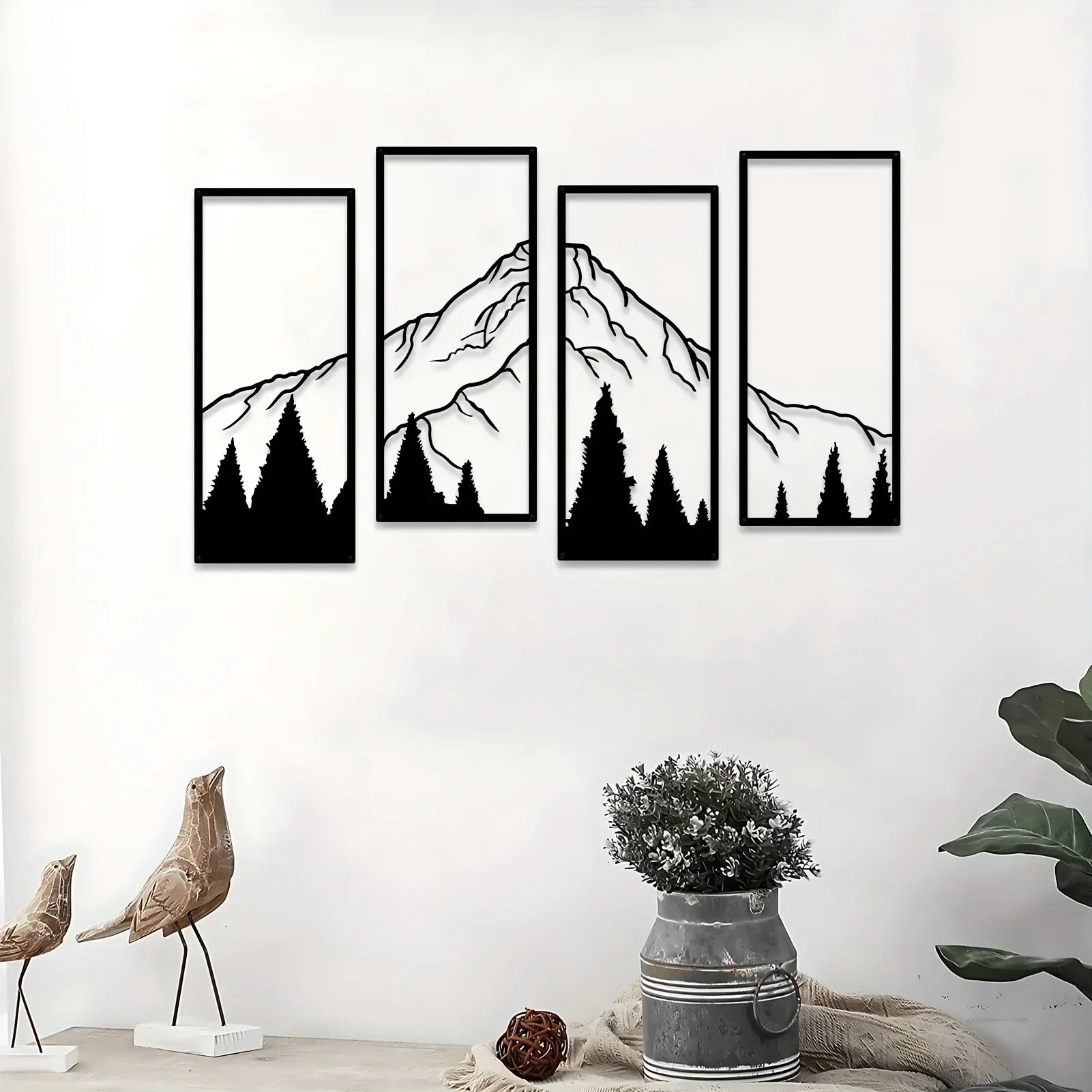 Mountain Peak Wall Art — Allyours Closet (view 2)