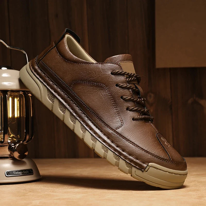 Frontier Leather Sneakers — Allyours Closet