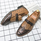 Vantano Italian Leather Loafers — Allyours Closet (view 8)