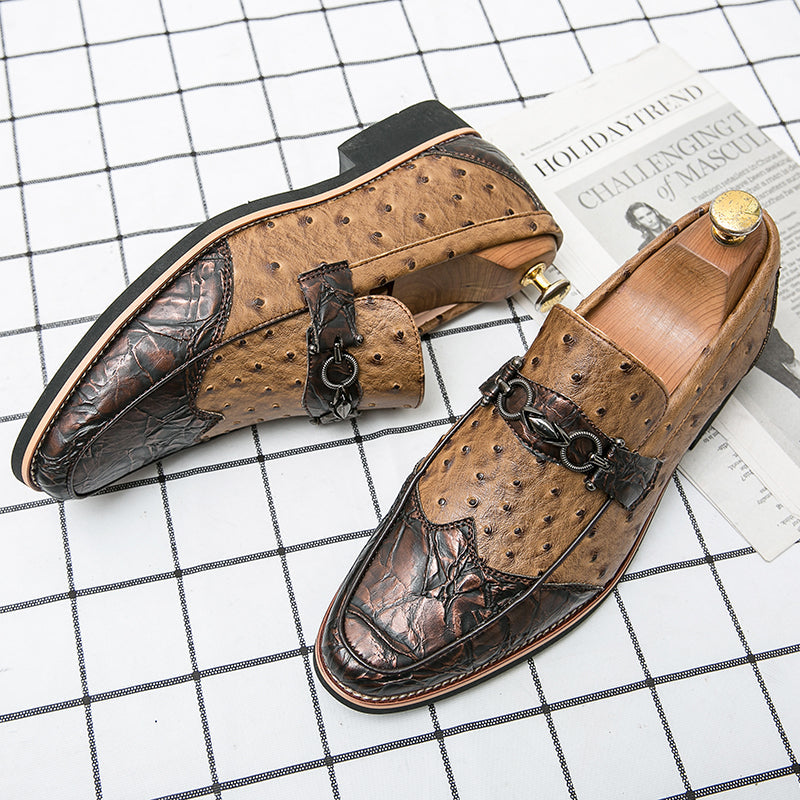 Vantano Italian Leather Loafers — Allyours Closet (view 8)