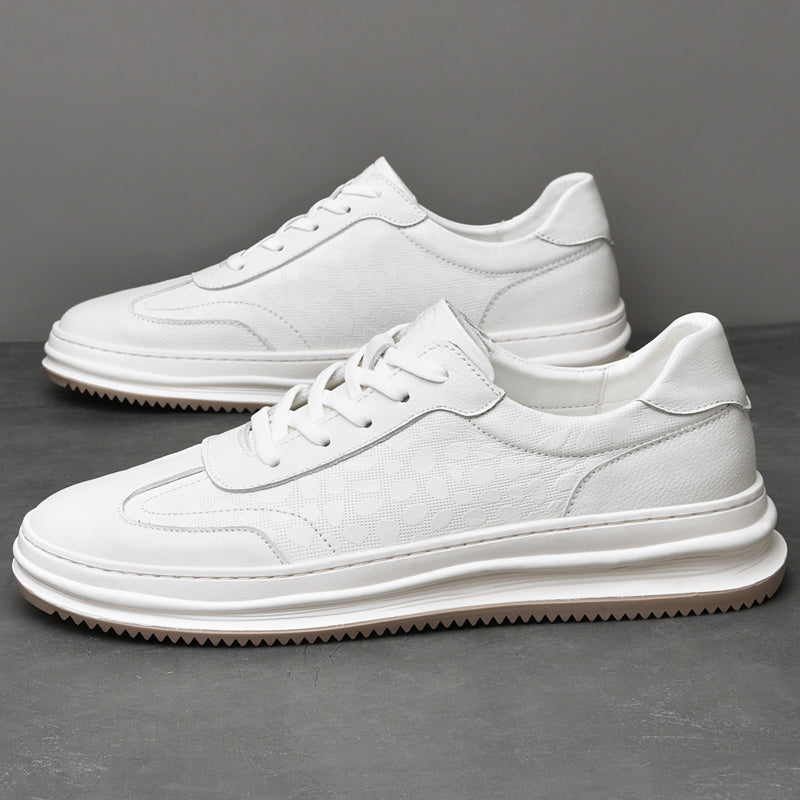 Atticus Leather Sneakers — Allyours Closet