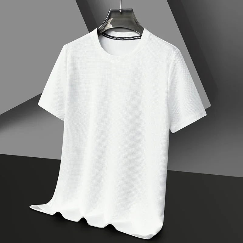 Harbor Waffle Knit T-Shirt — Allyours Closet (view 5)