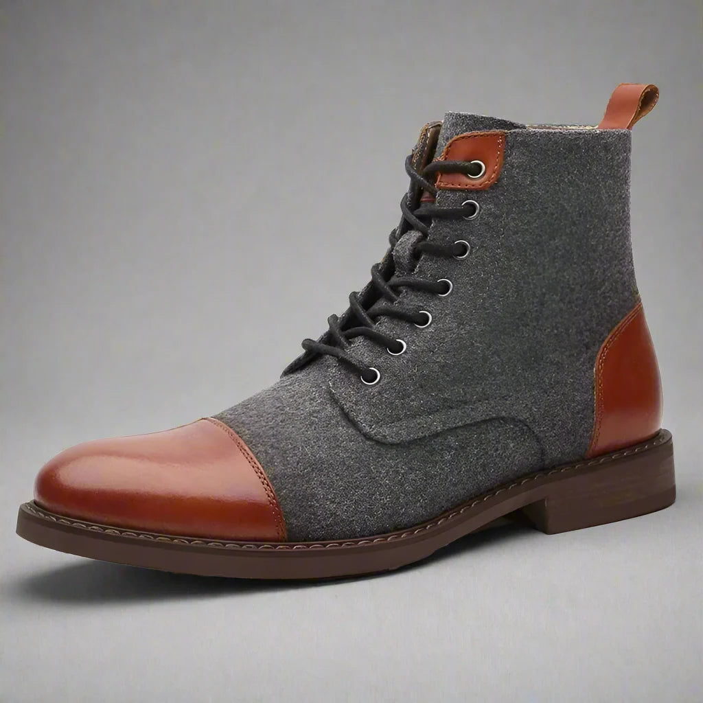 Montagne Patchwork Boots — Allyours Closet (view 3)