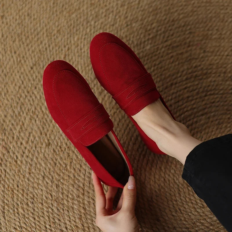 Rosella Suede Loafers — Allyours Closet (view 5)