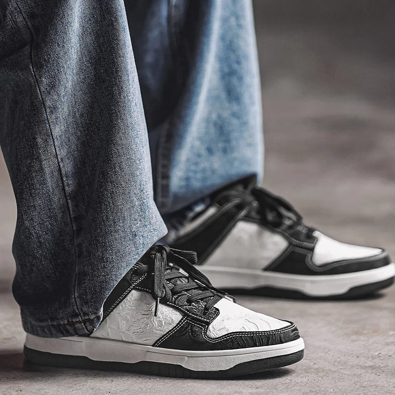 Vanguard Leather Sneakers — Allyours Closet (view 2)