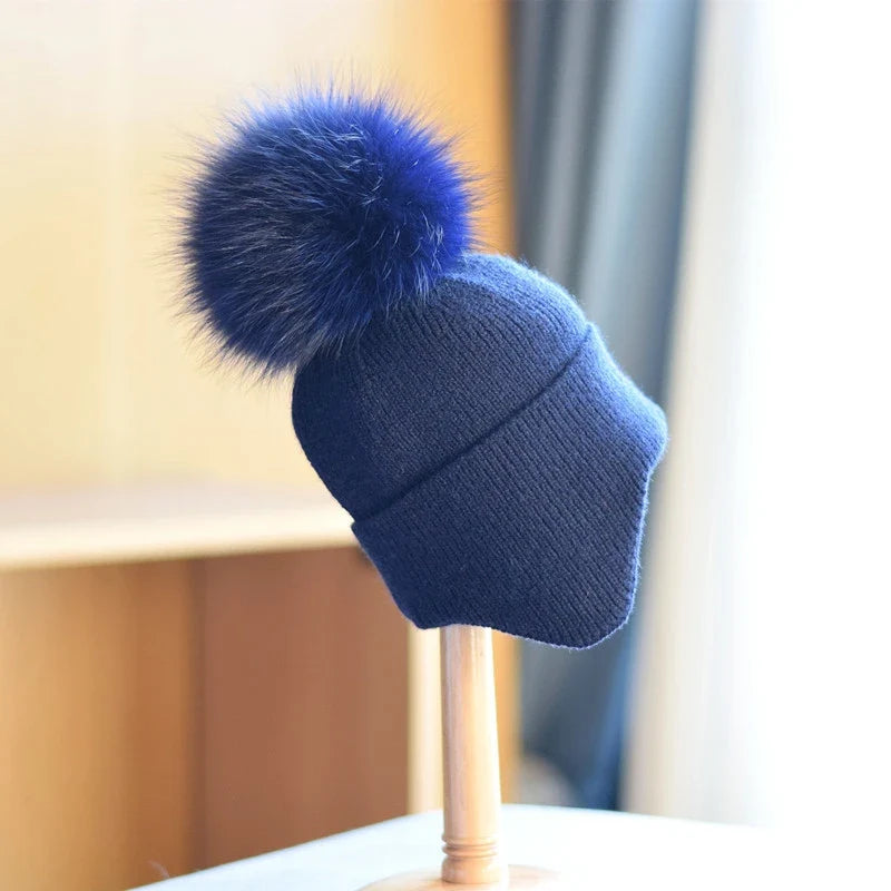 Alpine Pom Beanie — Allyours Closet (view 5)