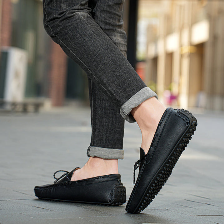 Castello Leather Loafers — Allyours Closet (view 9)