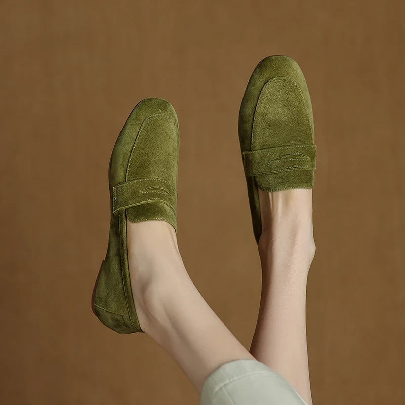 Rosella Suede Loafers — Allyours Closet (view 3)