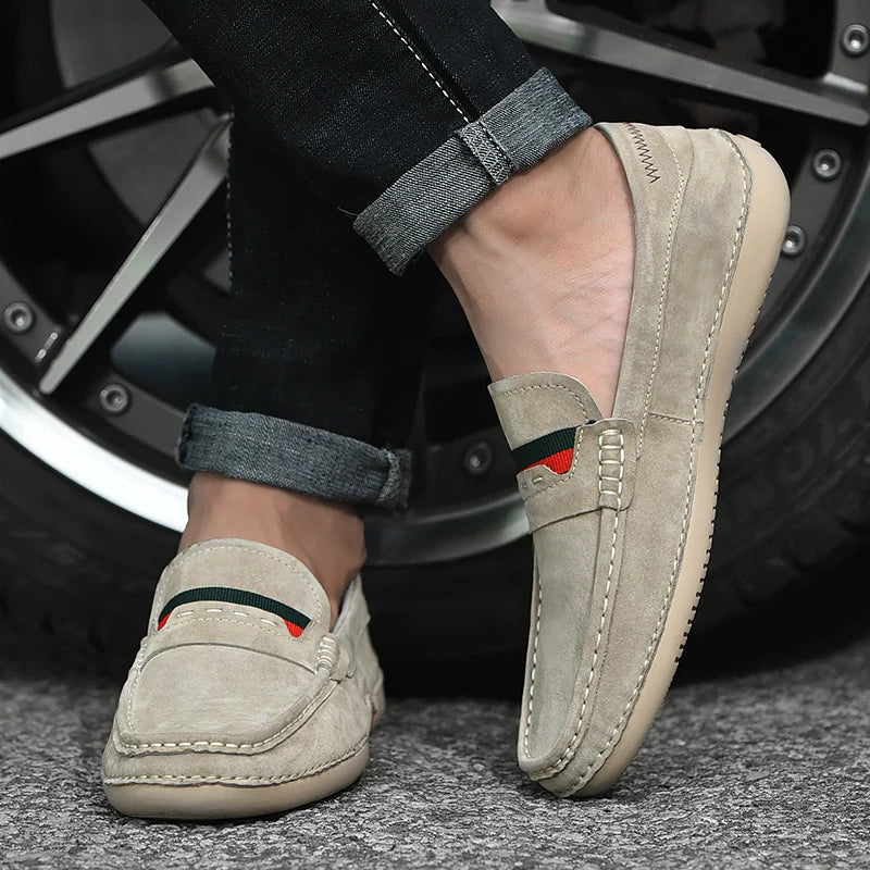 Granato Loafers - 1987 Suede Collection — Allyours Closet (view 3)