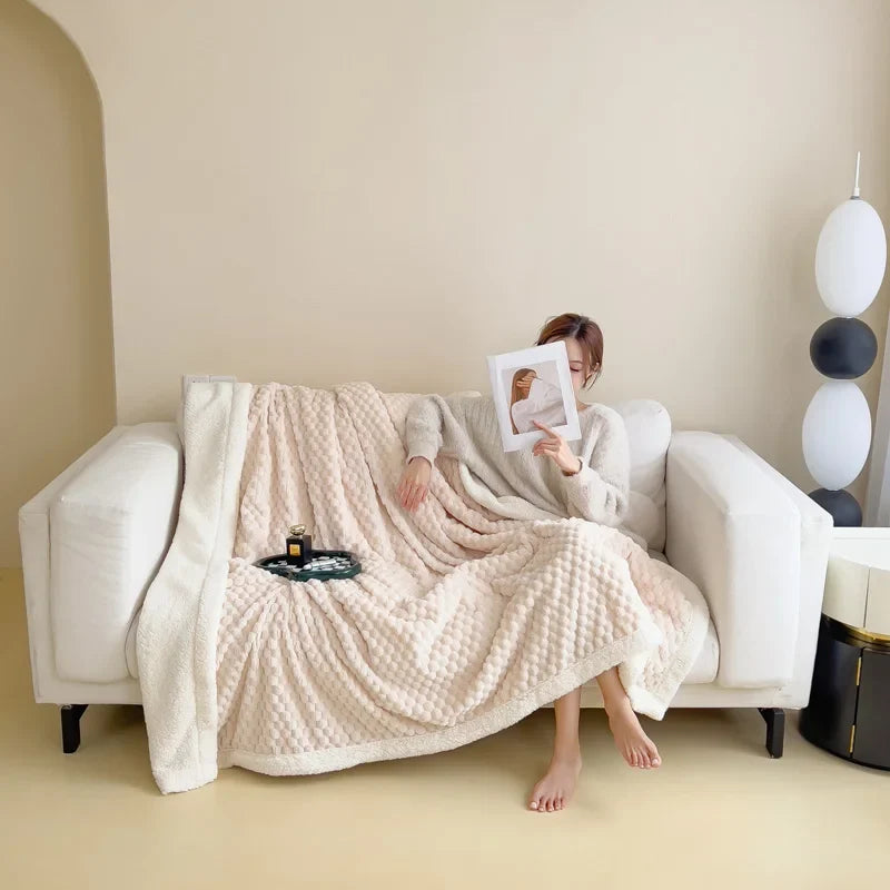 Luxe Throw Blanket — Allyours Closet (view 8)