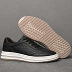 Atticus Leather Sneakers — Allyours Closet (view 9)