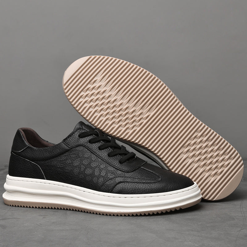 Atticus Leather Sneakers — Allyours Closet (view 9)