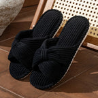 Fiora Plush Slippers — Allyours Closet (view 9)