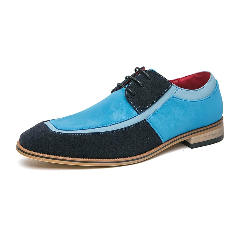 Luciano Suede Dress Shoes — Allyours Closet (view 8)