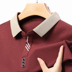 Portofino Long-Sleeve Polo Shirt — Allyours Closet (view 9)