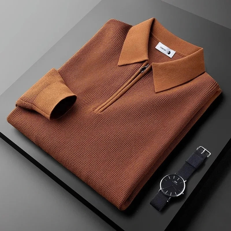Hampton Waffle Knit Shirt — Allyours Closet