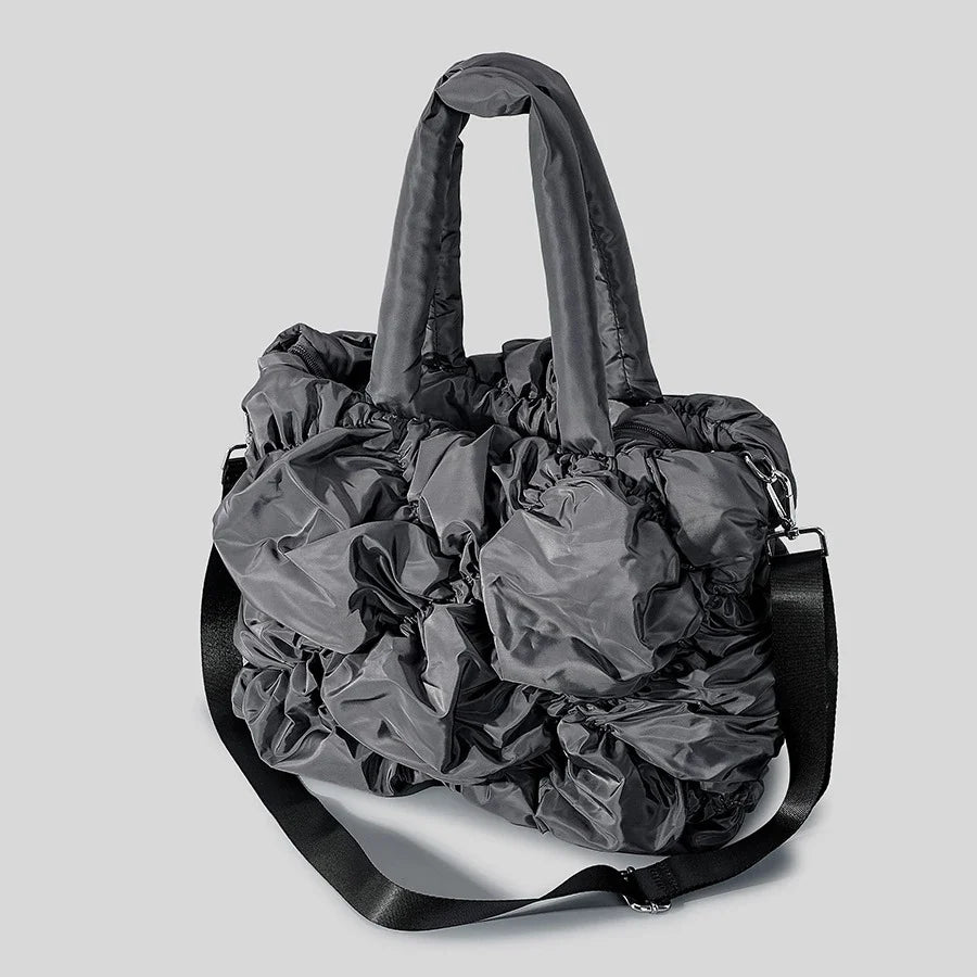 SK Ruffle Tote — Allyours Closet