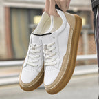Metro Drift Leather Sneakers — Allyours Closet