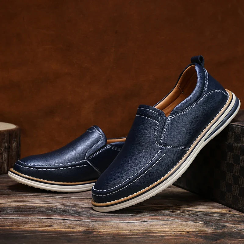 Savino Leather Loafers — Allyours Closet (view 2)