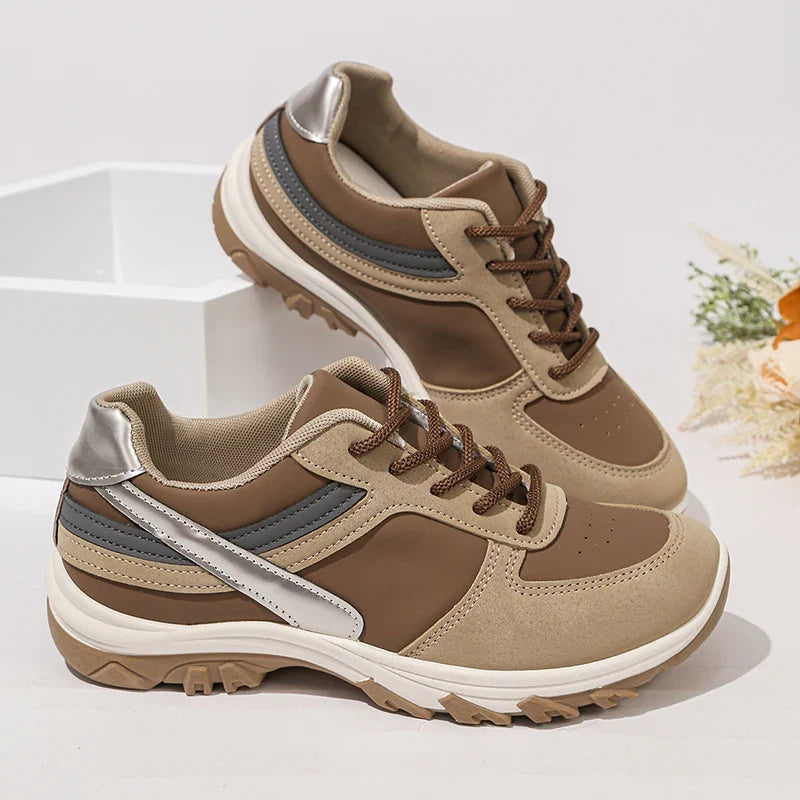 Vianna Leather Sneakers — Allyours Closet