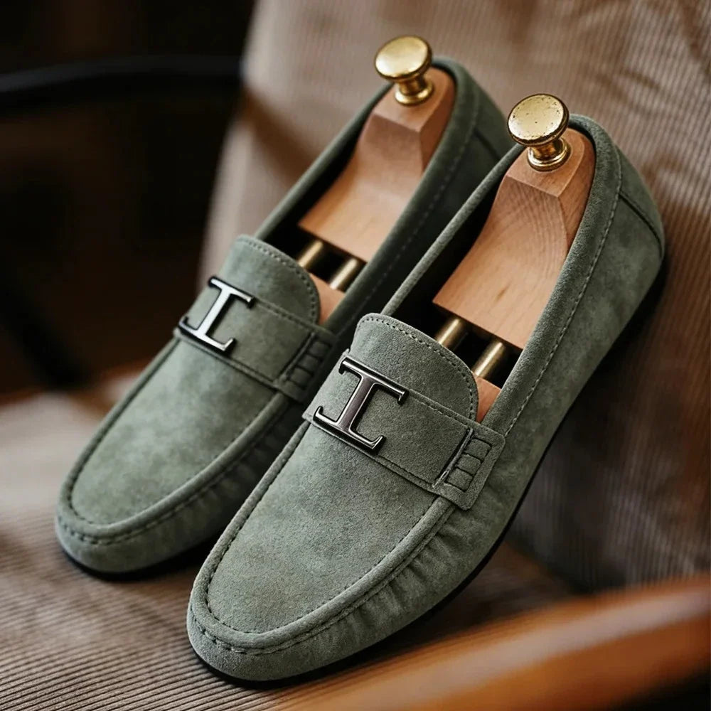Recco Suede Loafers — Allyours Closet