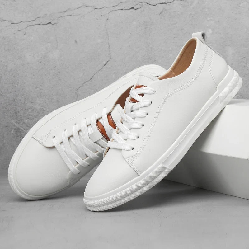 Cassian Leather Sneakers — Allyours Closet (view 2)