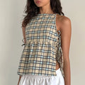 Elara Bow Tank Top — Allyours Closet