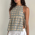 Elara Bow Tank Top — Allyours Closet