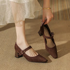 Capri Suede Heels — Allyours Closet (view 9)