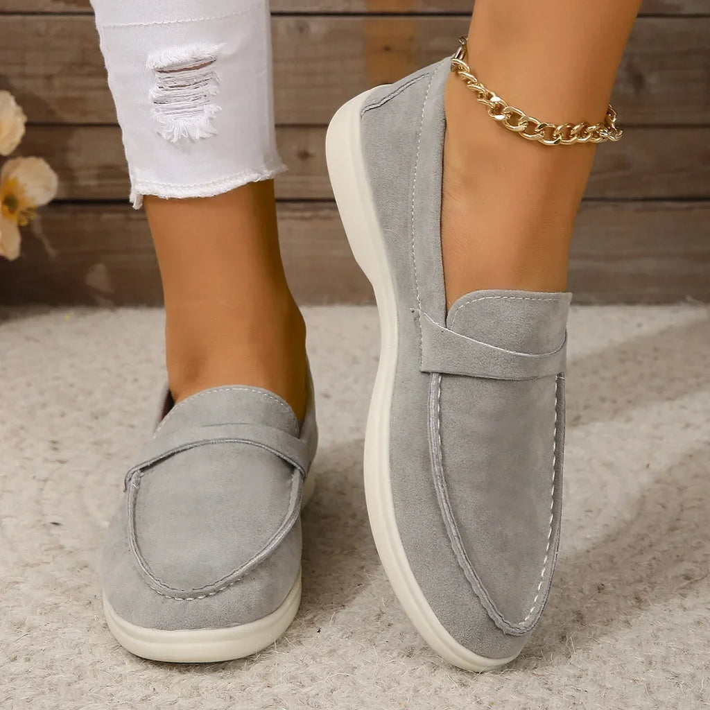 Sienna Suede Loafers — Allyours Closet (view 2)