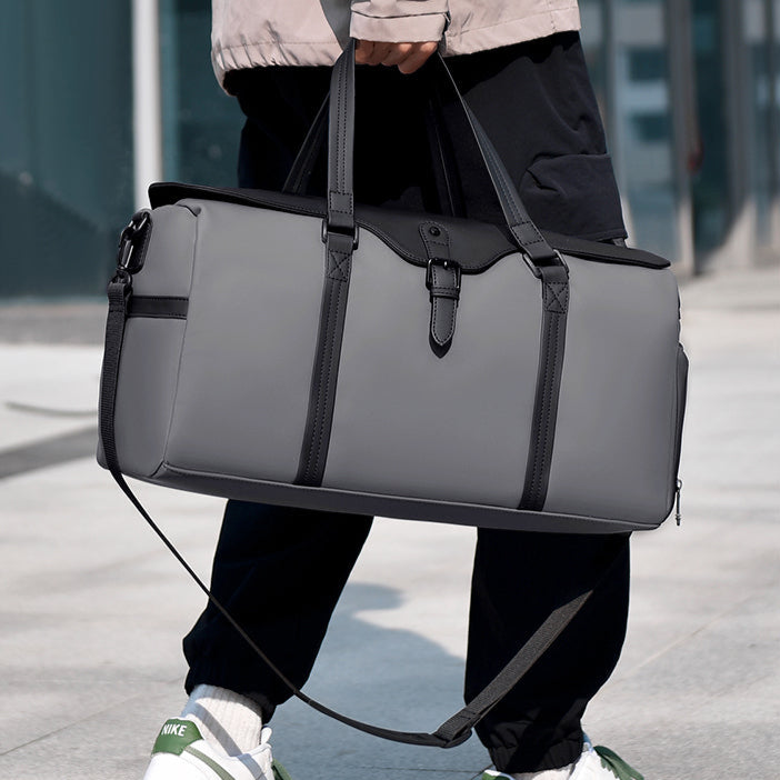 Trovare Royal Oxford Duffle Bag — Allyours Closet (view 4)
