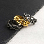 Thorn Steel Ring — Allyours Closet (view 3)