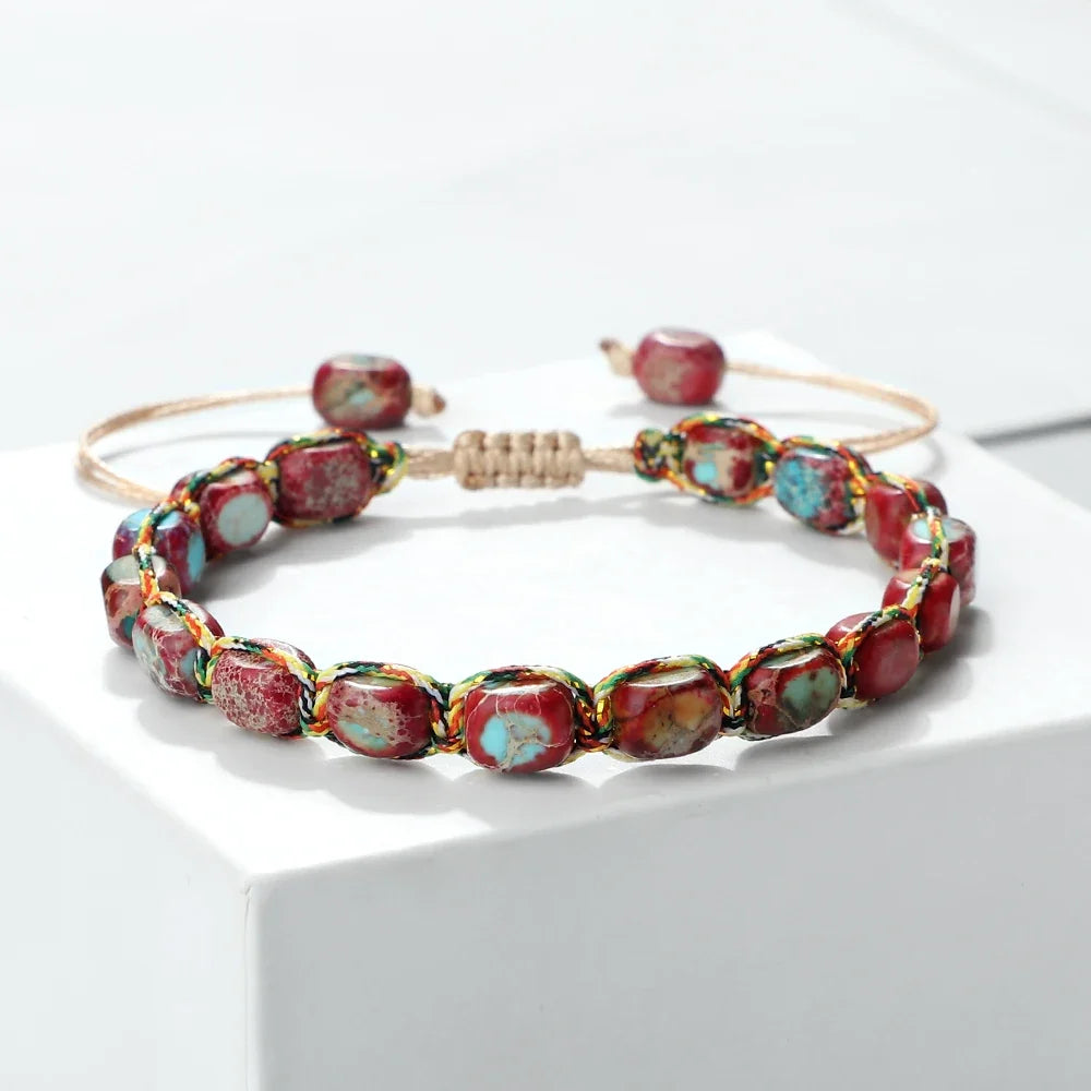 Bohemian Earthstone Bracelet — Allyours Closet (view 6)