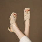 Nora Suede Heels — Allyours Closet (view 3)