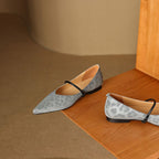 Calista Leather Flats — Allyours Closet (view 4)