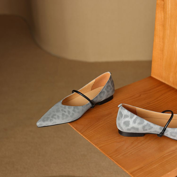 Calista Leather Flats — Allyours Closet (view 4)