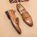 Oliver Crown Leather Loafers — Allyours Closet