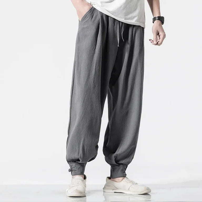 Laguna Linen Joggers — Allyours Closet (view 2)
