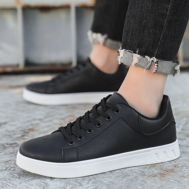 Bastien Leather Sneakers — Allyours Closet (view 9)