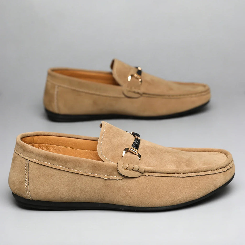 Bellano Suede Loafers — Allyours Closet (view 2)