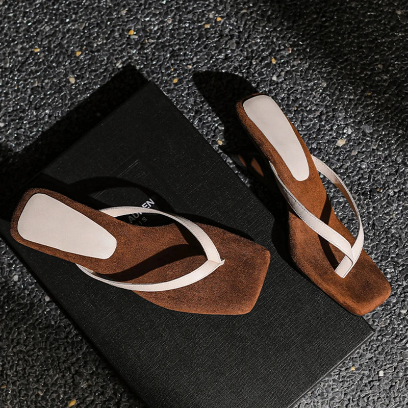 Maribel Suede Heels — Allyours Closet (view 2)
