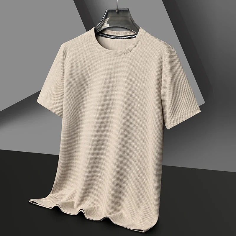 Harbor Waffle Knit T-Shirt — Allyours Closet (view 4)