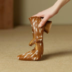 Luna Faux Fur Heels — Allyours Closet (view 6)