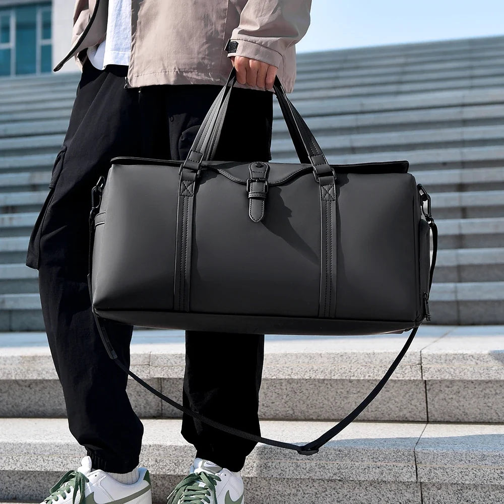 Trovare Royal Oxford Duffle Bag — Allyours Closet