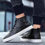 Oliver High Top Leather Sneakers — Allyours Closet (view 5)