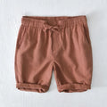 Marston Linen Blend Shorts — Allyours Closet