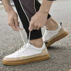 Metro Drift Leather Sneakers — Allyours Closet (view 4)